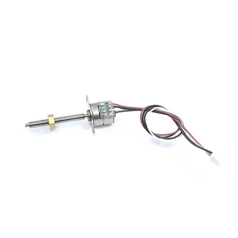 5V 500mA Precision Stepper Motor Starter 2 Phase 4 Wire Long Linear Actuator with 23mm Stroke and 18 Degree Step Angle