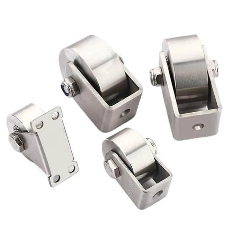 Heavy Duty Stainless Steel Sliding Track Roller Pulley For Doors And Showers, Durable Sliding Door Hardware Kit, 1 Piece B3