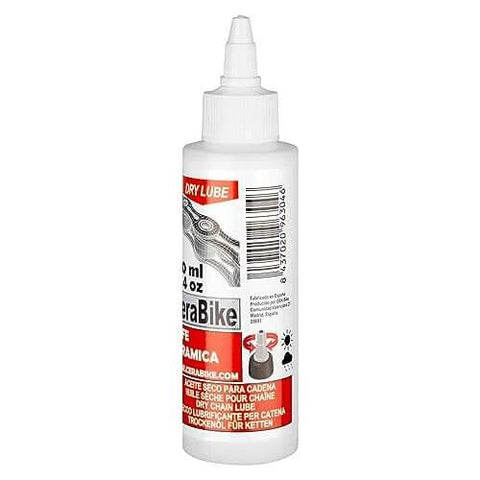 Ultra Slick Dry Lubrication Emulsion For Bike Chain With PTFE And Ceramic Particles Long Lasting Dry Lube For All Weather Riding Easy Clean Formula 130 Ml Bottle