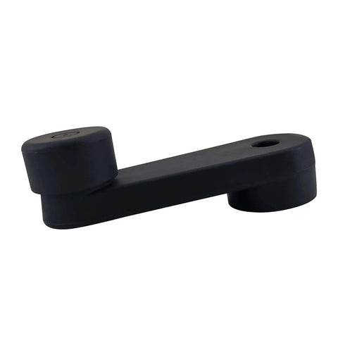 Window Crank Handle 775-5201 Replacement for Freightliner Trucks Black 1 Pack Side View