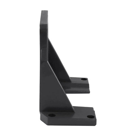 Side view of Heavy Duty Aluminum Motor Mounting Bracket for 180W to 370W AC Gear Reducers with Four Hole Base.