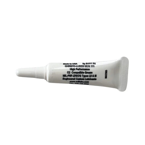 Amazon Christo-Lube MCG 111 5g tube; PFPE/PTFE fluorinated grease for oxygen-safe scuba regulators