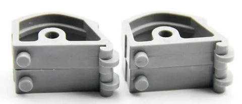 Four Pack Workbench Leg Catch Set For Workmate Replacement Hardware MM003 shown in close-up, durable steel construction.