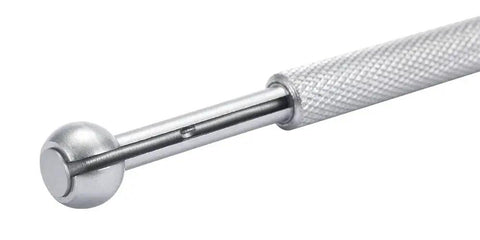 "Small Hole Gauge Set Ball Type 4 Pc For Pro Grade Inside Diameter Checks In Inches And Millimeters 1/8 To 1/2 Inch Range" close-up