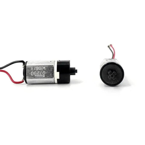 Front view of N20 Planetary Gear Motor Micro DC 3V To 6V 100 RPM Slow Speed Gearbox With Cross Shaft For Lock Toy Projects