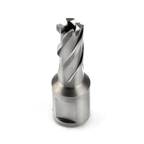 One Half Inch Cutting Diameter Annular Cutter With One Inch Depth Of Cut, Three Quarter Inch Weldon Shank With Two Flats, Pilot Pin