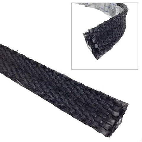 Window glass gasket kit, black braided seal for Englander AC-GGk, Amazon brand automotive part.