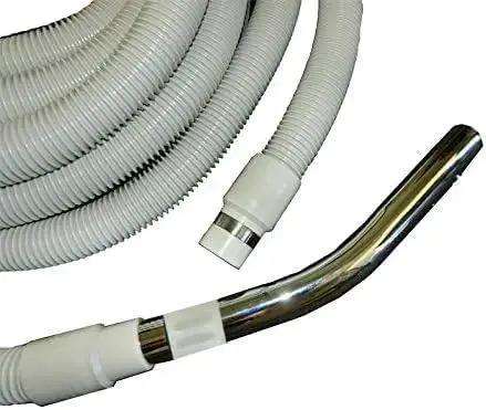 30 Foot Central Vacuum Hose Replacement Lightweight Crush Proof Design For Older Central Vacuum Systems Fits Standard 1.5 Inch Inlet