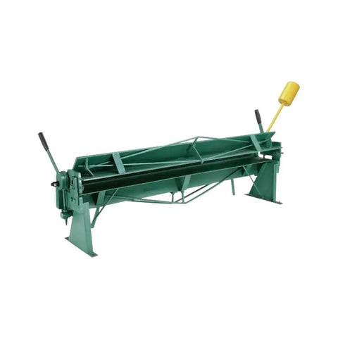 Beefy 48 Inch Sheet Metal Pan And Box Brake For 16 Gauge Steel And 11 Gauge Aluminum with hardened steel box fingers