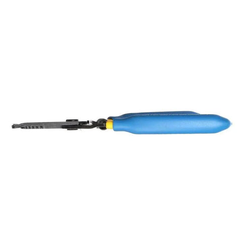 Side view of Heavy Duty Wire Cutter And Stripper For 10-18 AWG Solid And 12-20 AWG Stranded Wire With Precision Ground Stripping Holes