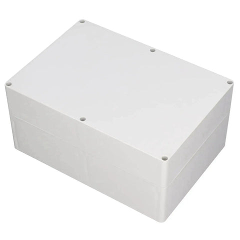 IP65 Electrical Junction Box Heavy Duty Flame Retardant ABS Plastic Enclosure With Screws And Cable For Power Distribution 263x182x125 mm