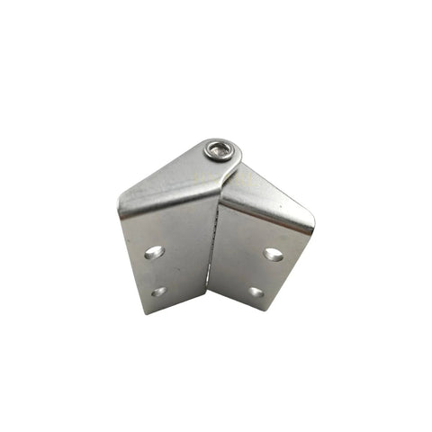 Lift Gate Hinge 104804GT Replacement for Genie Entry Gate Spring Hinge, metal hinge with bolt holes, front view