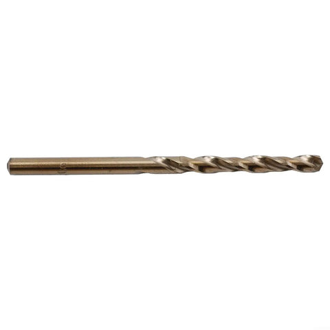 Single cobalt drill bit from Six Piece Cobalt Drill Bits Set For Stainless Steel And Hardened Metals HSS 135 Degree Split Point Round Shank 6mm Built Tough For Easy Metal Drilling And Boring Tools