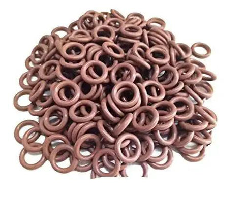 Red Silicone O Ring Set Of 30 Pieces With Outer Diameter 18.6mm Inner Diameter 15mm And Width 1.8mm For Automotive And Mechanical Use Flexible Durable Seals For Gaskets And Sealing Projects