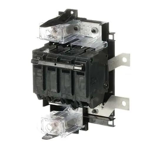 Front view of 150 Amp Main Circuit Breaker Single-Unit Conversion Kit for Top/Bottom Feed Load Centers, Double-Pole Replacement