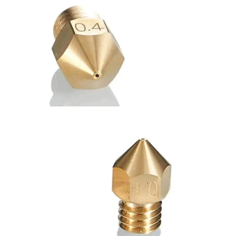 16Pcs 0.4mm MK8 Brass Ender 3 Nozzle Set For 3D Printers Including Ender 3 V2 Pro Max S1 Neo CR10 Series