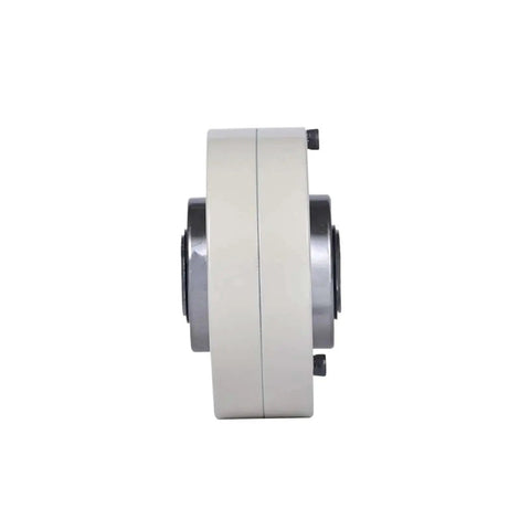 Side view of Hollow Shaft Magnetic Particle Brake 24V 26.4W 25Nm Torque built for heavy gear and beefy rigs in industrial settings.