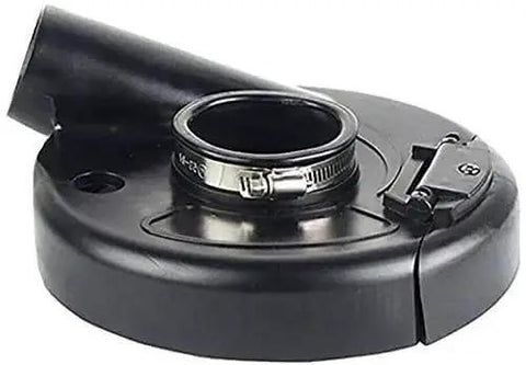 Grinder Vacuum Shroud Cover for 7 Inch Angle Grinders Universal Dust Shield for Hand Grinders and Polishers Rubber and Plastic Construction Converts Easily for Cleaner No Fuss Work