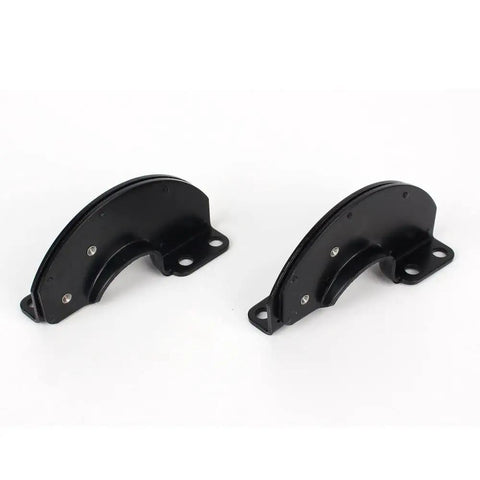 Hidden 90 Degree Cabinet Door Hinges For Industrial Equipment Cabinets 2 Pack Black Carbon Steel Durable Hinges With 625N Radial Load Rating