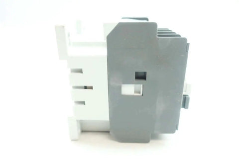 Side view of Single AC contactor A16-30-10-84, 110-120 V AC coil, used in HVAC, pumps, compressors, automation panels, switchgear