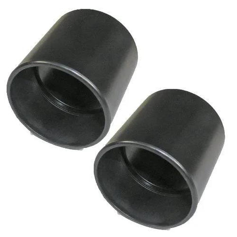Two Pack Two And A Half Inch Hose Couplings For Vacuum Cleaners Replacement Black Connectors 88-1040-01 SVR-4510-2pk Compatible With Shop-Vac