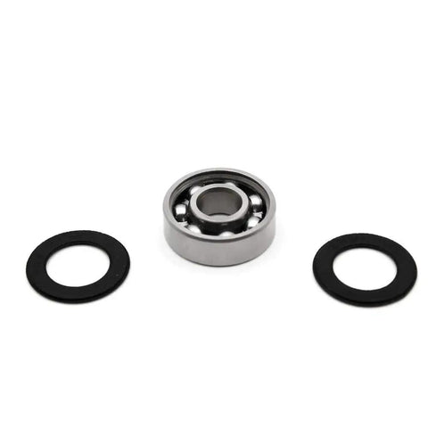 6082RS Ball Bearings For Skateboards Inline Skates Scooters And Roller Blades Double Rubber Sealed, deep groove design, 8x22x7mm durable carbon steel with two seals displayed