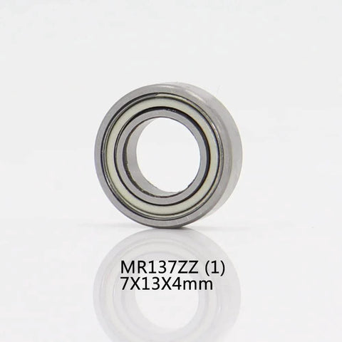 Three Piece Fishing Reel Bearing Kit For Shimano Ultegra 3000 4000 5000 Models Includes Eight By One, Thirty Four By One, Fifty One By One Deep Groove Chrome Steel 52100 Bearings A RB Bearing Kit featuring MR137ZZ bearing.