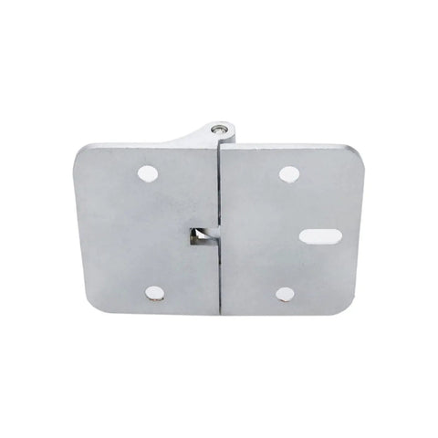 2 Pack Heavy Duty Adjustable Torque Door Hinge Set In Zinc Alloy Built To Last, 90 Degree Symmetric Torque With Pre Drilled Holes, Multi Angle Positioning For Smooth Silent Open And Close, 2.32 By 1.77 Inches Silver Finish