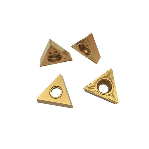 Carbide External Turning Inserts TCMT32.51 10 Pcs For STFCR Tool Holders Finishing And Semi Finishing Steel And Stainless Steel