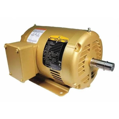 3-Phase General Purpose Motor 2 HP, 3,450 rpm (3600 class), Foot Mount 145T Frame, ODP Enclosure, metallic casing