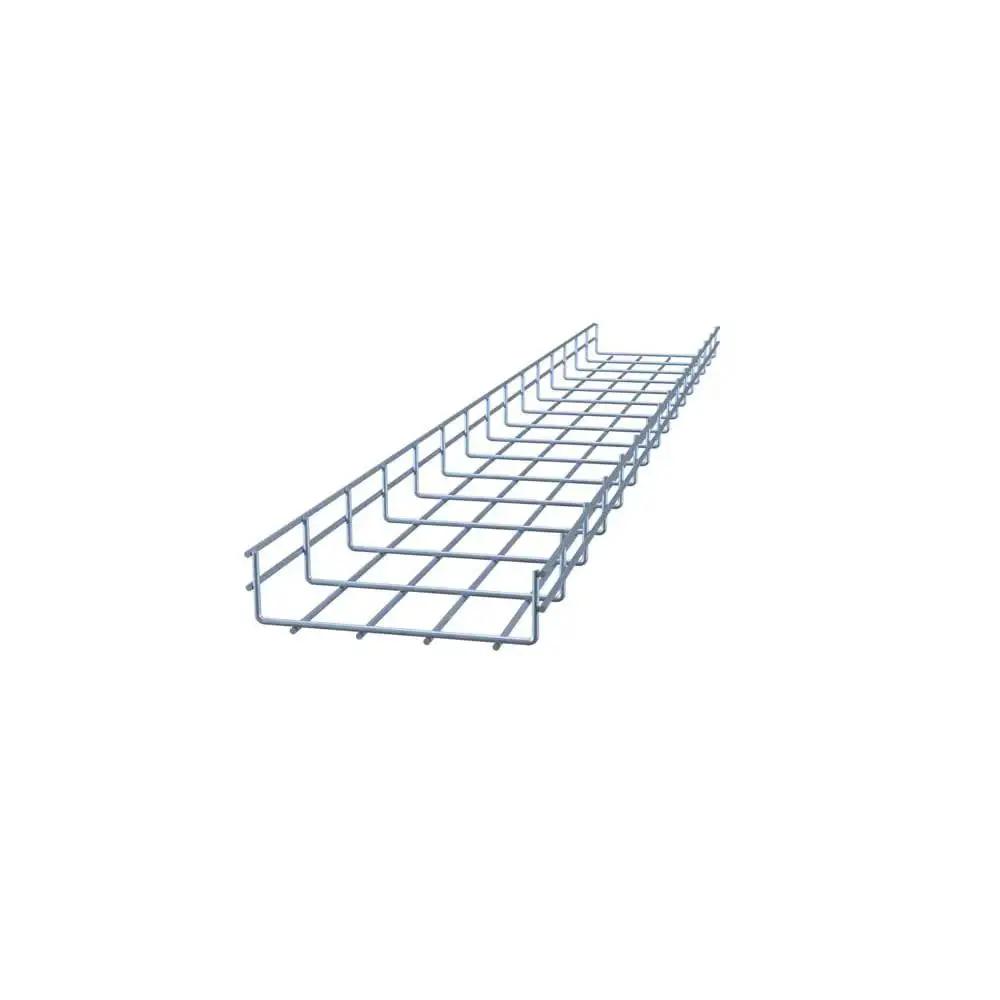 Heavy Duty Wire Mesh Cable Tray Electro Zinc Plated Si...