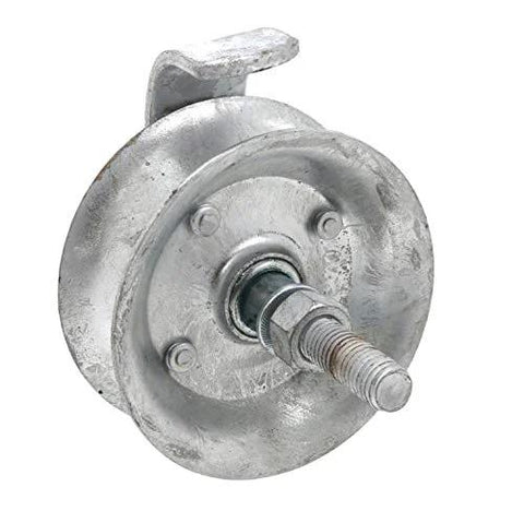 5-inch galvanized steel pipe track roller for 1 5/8 in OD pipe track, safety