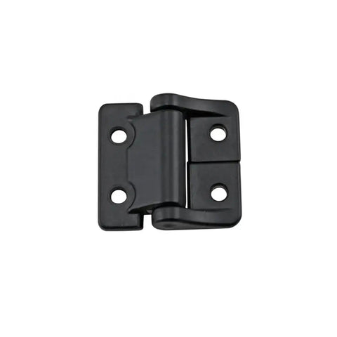 Front view of 270 Degree Torque Hinge Friction Stay Hinge Zinc Alloy Black With Constant Torque 2.3Nm for cabinet doors