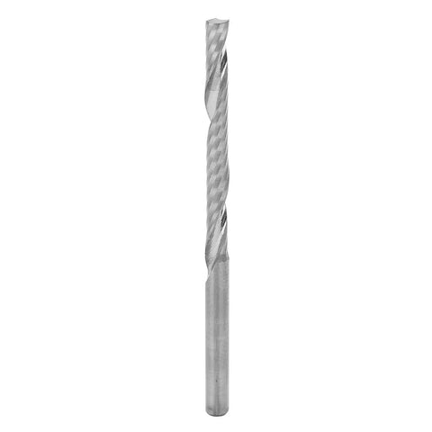 Rugged Five Piece CNC End Mills Set Single Flute Spiral Milling Cutters Tungsten Steel For Wood Carving And Precision Machining