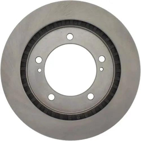 Centric C-Tek front brake rotor, front view for Chevrolet Tracker and Suzuki Vitara, gray cast iron