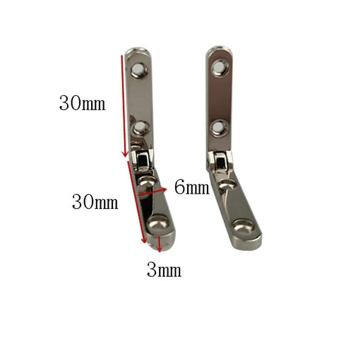 10 Pack 90 Degree Hinges For Wooden Boxes Jewelry Boxes Chest And Gift Boxes Silver Finish With Screws Rddconkit Durable