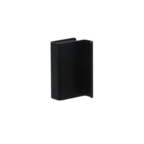 6 Pcs 1.57 Inch Glass Finger Edge Pulls For 5 To 6mm Thick Glass Doors Polished Chrome Finish Easy Install Black Clip