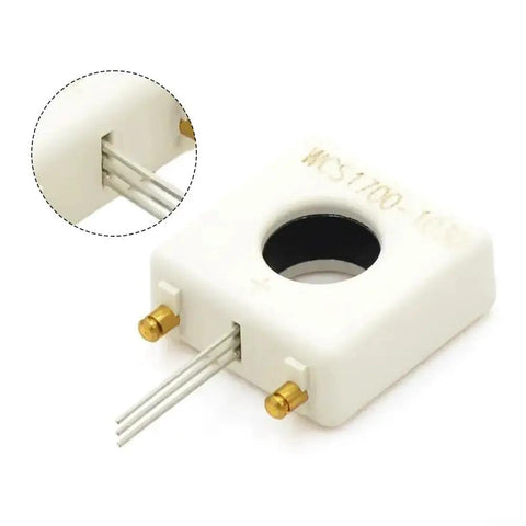 Pro-Grade 2-Pack Current Sensor Kit, 3-5V Bidirectional AC/DC Monitoring, 35A/70A/100A Range, showing sensor design and wiring