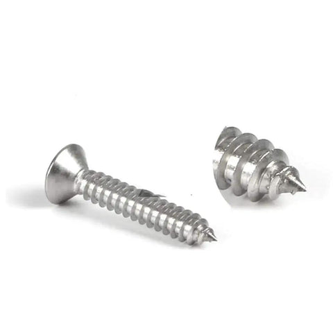304 Stainless Steel Self Tapping Screws Set M2 To M6 Countersunk Head For Wood And Metal Projects DIY Friendly