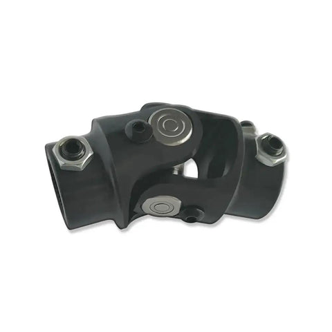 Heavy Duty Double D To Thirteen Sixteenth Inch Thirty Six Spline Universal Steering U Joint 83mm Length Black Steel With Premium Needle Bearing Durable Auto Steering Joint For Off Road And Street
