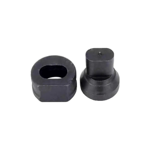 Oval Hydraulic Punching And Notching Die For Trimming And Metalworking Machines Heavy Duty Chrome Steel Construction 8x12mm Die