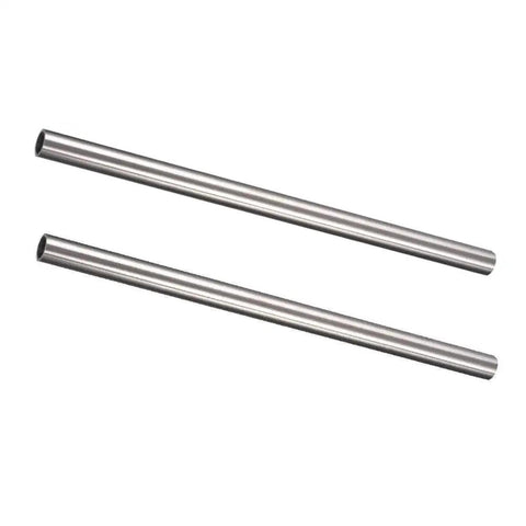 304 Stainless Steel Tube 12.5mm OD 1.5mm Wall Thickness 440mm Length 2 Pack Industrial Metal Tubing for Machinery