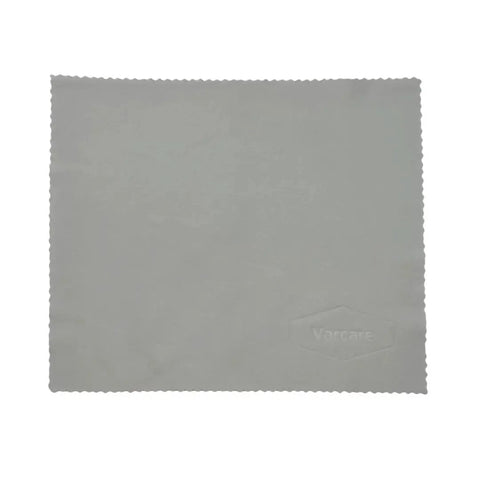 Light gray microfiber cloth from the 10 Pack Microfiber Lens Cleaning Cloths 6x7 LintFree for Glasses Cameras Phones