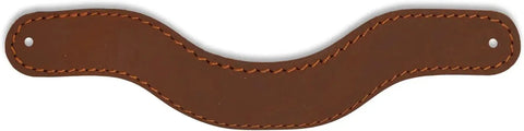 Full Grain Leather Drawer Handles For Cabinets And Dressers Handmade Durable Leather Cabinet Hardware With Pre Made Holes Brown 2 Pack