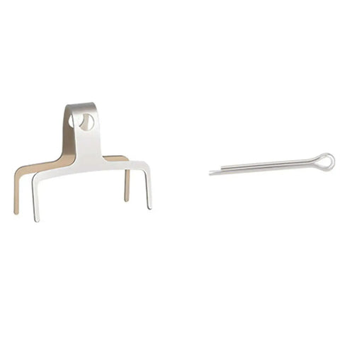 Ride Ready Universal Bicycle And Electric Scooter Brake Pads Semimetal For Rim And Hydraulic Brakes, metal clip and pin