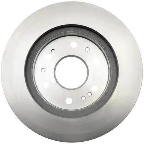 R Line Front Disc Brake Rotor Replacement For Chevy And GMC Cars Trucks And SUVs Stop On A Dime With OE Spec G3000 Material Premium Rotor Built For Everyday City And Highway Driving On Select Year Models, top view