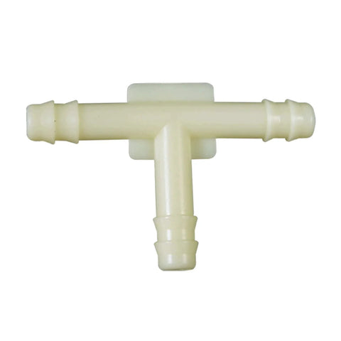 Nylon tee connector from Assorted Vacuum Line Hose Connector Kit 18 Pcs by Woodzdon Y 4 Way 5 Way for GM AMC Ford Chrysler.
