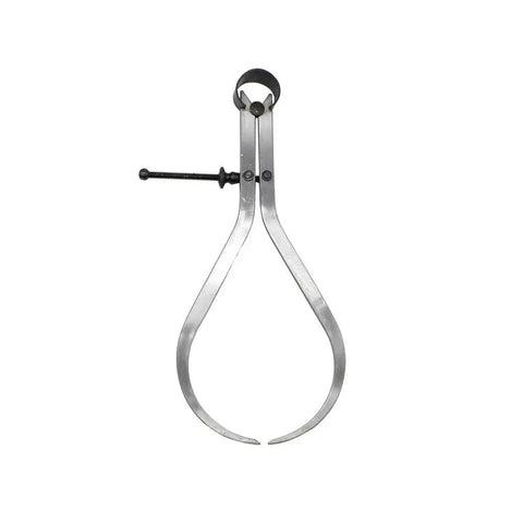 Pro Grade 8 Inch Outside Caliper For Accurate External Measurement Of Round Stock Tubing And Turned Parts Built With Forged Steel Legs Hardened Point And A Corrosion Resistant Finish For Long Lasting Precision In The Workshop