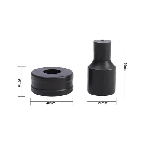 6 Piece Hydraulic Round Die Set For CH70 Punching Machine Includes 8mm 10mm 12mm 15mm 17.5mm 20.5mm With Free CH70 Oil Seal Gift