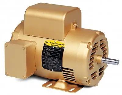 1.33 HP Single-Phase General Purpose Electric Motor 1,740 RPM 115/230V 56 Frame Standard Flange and Foot Mount Open Drip Proof AC Motor